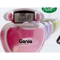 Heart Shape Transparent Shell Pedometer